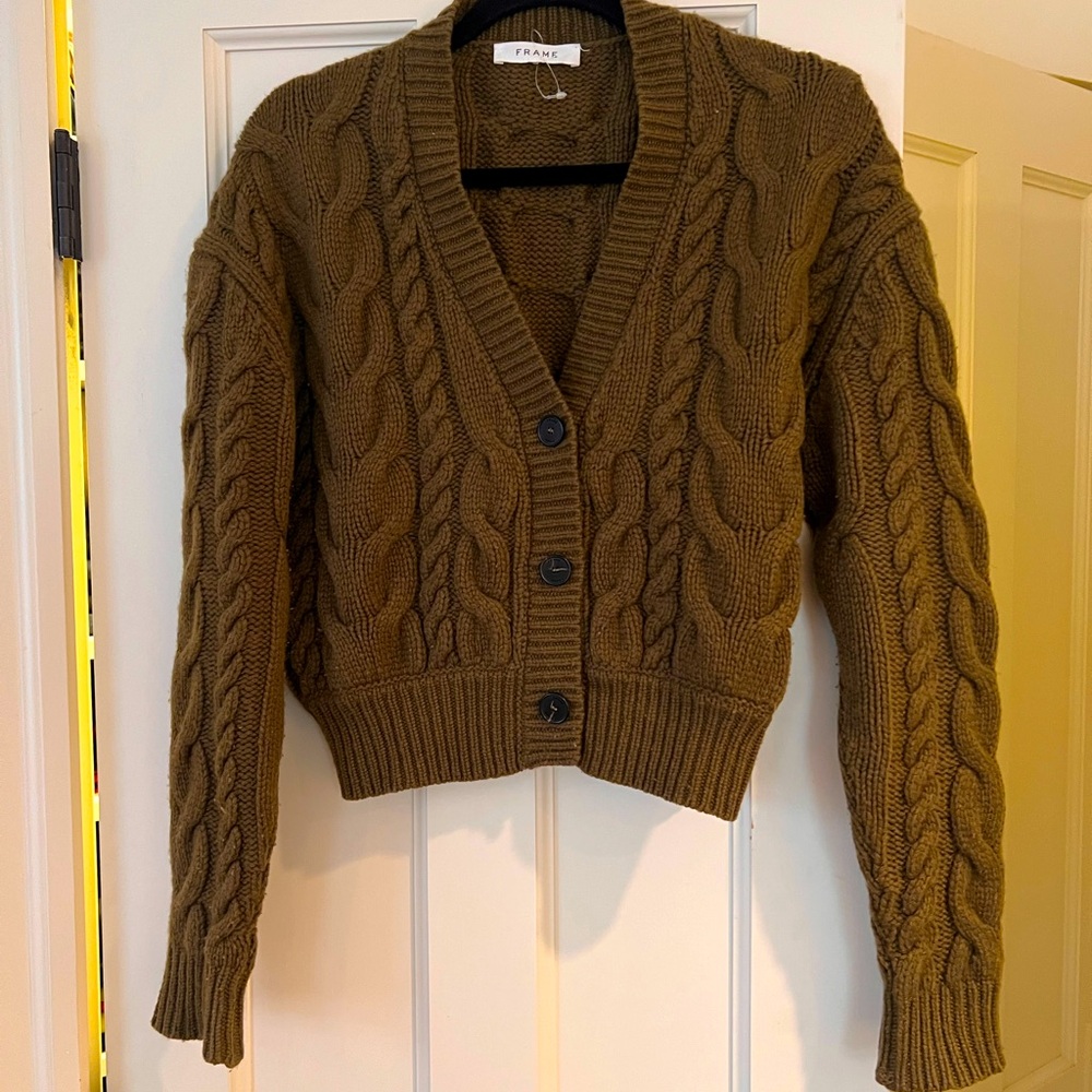 Frame Extra Fine merino wool cardigan